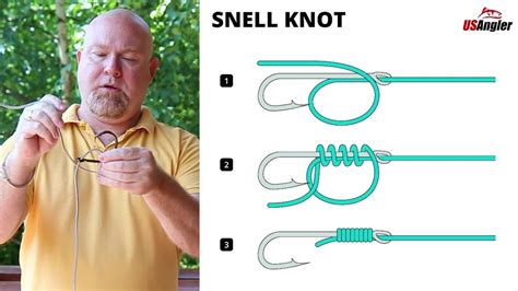 How to Tie the Snell Knot - YouTube