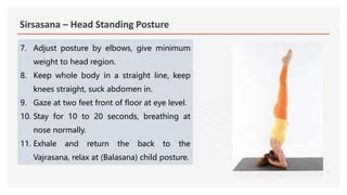 Sirsasana – Head Standing Posture.pptx