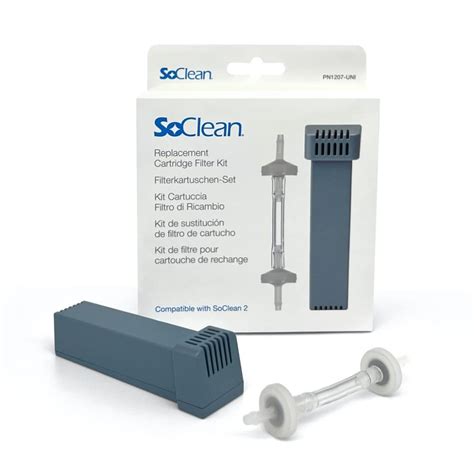 SoClean 2 Replacement Cartridge Filter Kit with Check Valve - Authentic ...