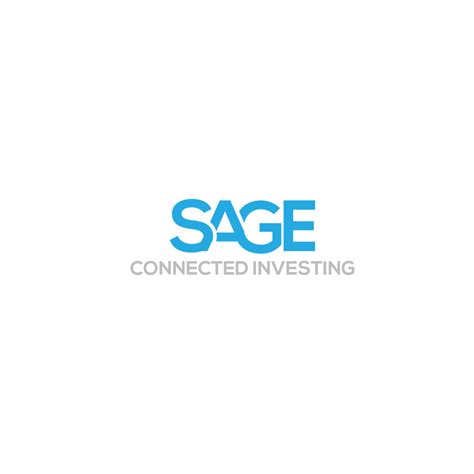 Professional, Upmarket Logo Design for SAGE Connected Investing by S ...