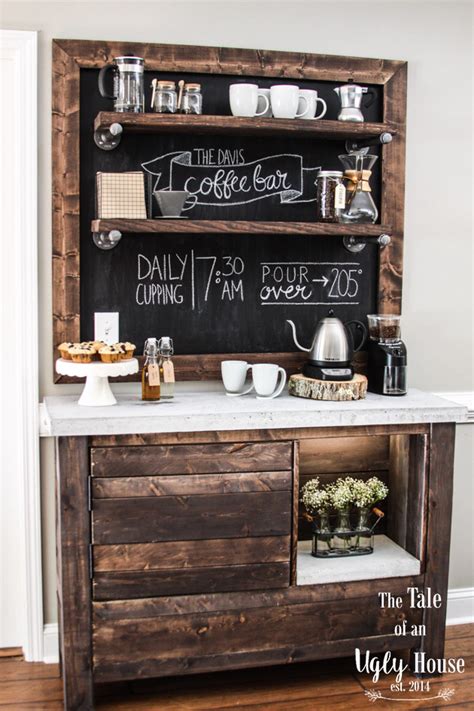 Coffee Bar Build - Sincerely, Marie Designs