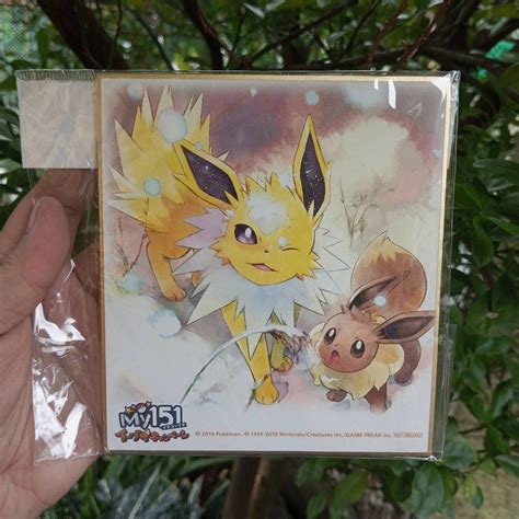 POKEMON Eevee Jolteon Art Board on Carousell