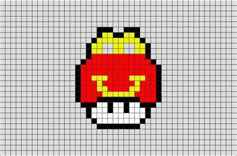 Happy Meal Mario Mushroom Pixel Art – BRIK