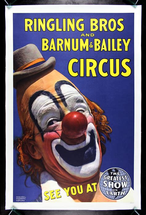 CIRCUS POSTERS * VINTAGE RINGLING BROS BARNUM AND BAILEY CIRCUS POSTERS @ CineMasterpieces