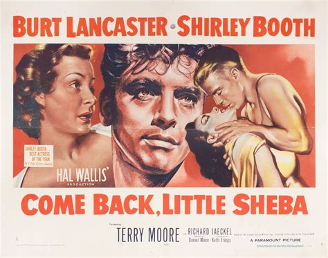 Come Back, Little Sheba 1952 U.S. Half Sheet Poster - Posteritati Movie Poster Gallery