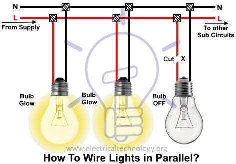 How To Wire Lights in Parallel? in 2020 | Parallel wiring, Wire lights, Wire