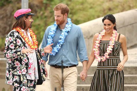 Prince Harry and Meghan Markle Show PDA on Australia Tour