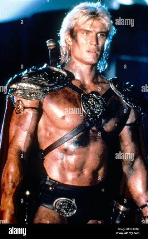 MASTERS OF THE UNIVERSE DOLPH LUNDGREN as He-Man Stock Photo - Alamy