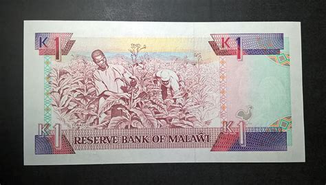 Malawian Tobacco, A Colonial History: 1 Kwacha (Malawi, 1992)-Reference