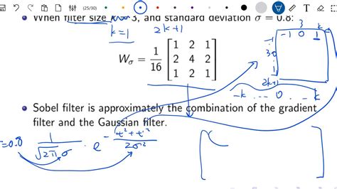 CS540 Lecture 7 Gaussian Filter Approximation Example - YouTube