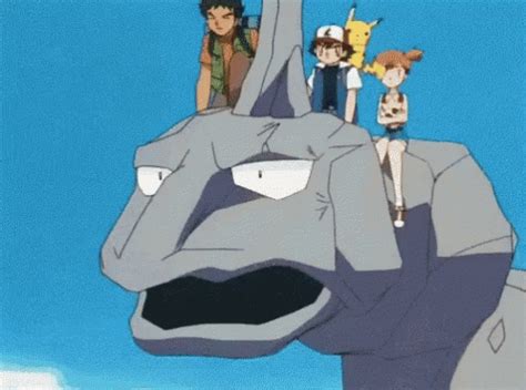 Pokemon Brock GIF - Pokemon Brock Onix - Discover & Share GIFs