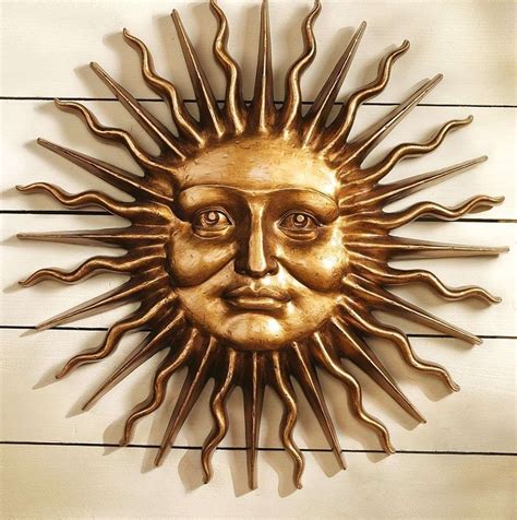 The 15 Best Collection of Outdoor Sun Wall Art