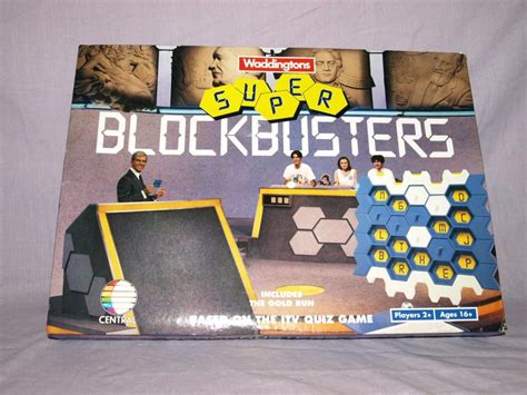 Super Blockbusters Board Game by Waddingtons.