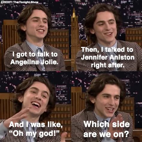 15 Timothée Chalamet Interview Moments That Prove He Needs To Be ...