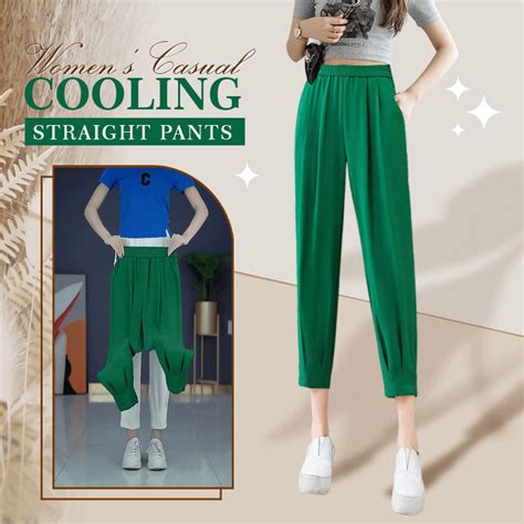 Women\'s Casual Cooling Straight Pants – everyfitete2