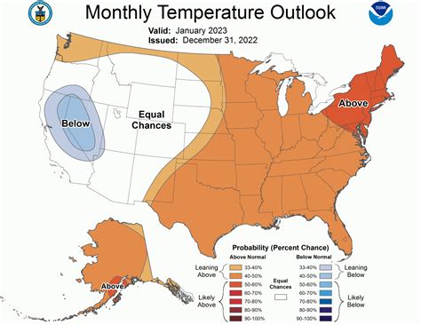 January 2023 outlook shows it will likely continue to be warmer than normal | Climate and ...