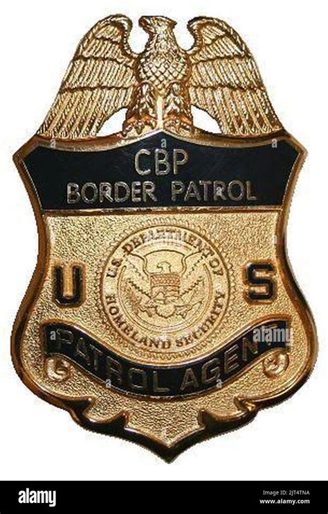 U.S. Border Patrol Badge Stock Photo - Alamy