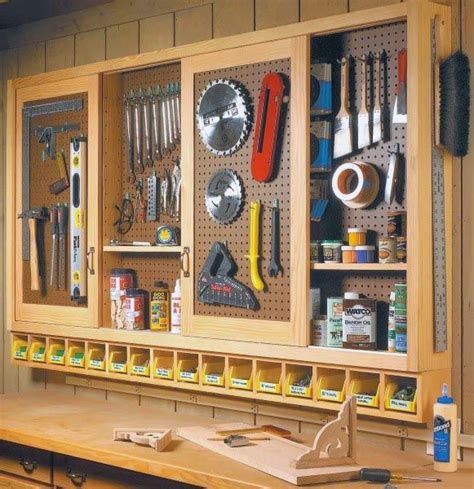 80 Awesome Tool Storage Ideas for Your Home Garage | Garage workshop ...