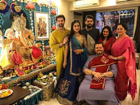 Pic: Neil Nitin Mukesh and family are all smiles on Ganesh Chaturthi