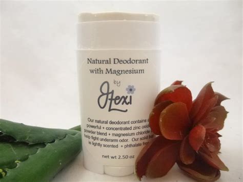 Natural Magnesium Deodorant Natural Deodorant Magnesium - Etsy