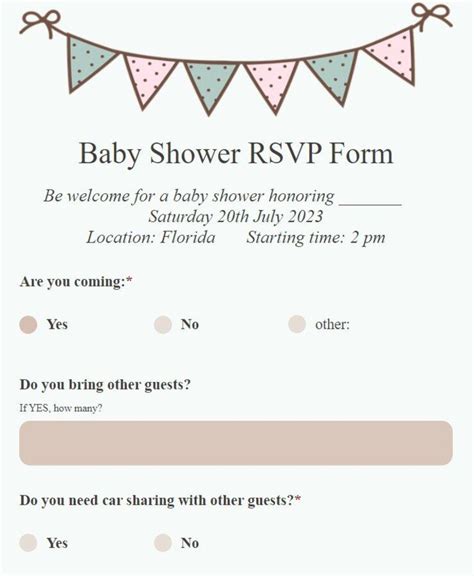 Google Form Rsvp Template - prntbl.concejomunicipaldechinu.gov.co