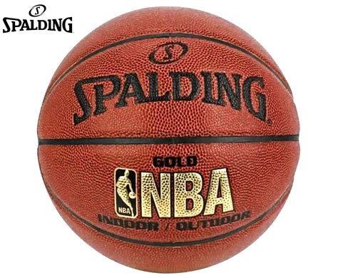 Spalding NBA Gold Basketball | Indoor Outdoor | The Baller Store