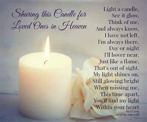 Special Candle for Our Loved Ones in Heaven | Loved one in heaven, Birthday month quotes, Grief ...