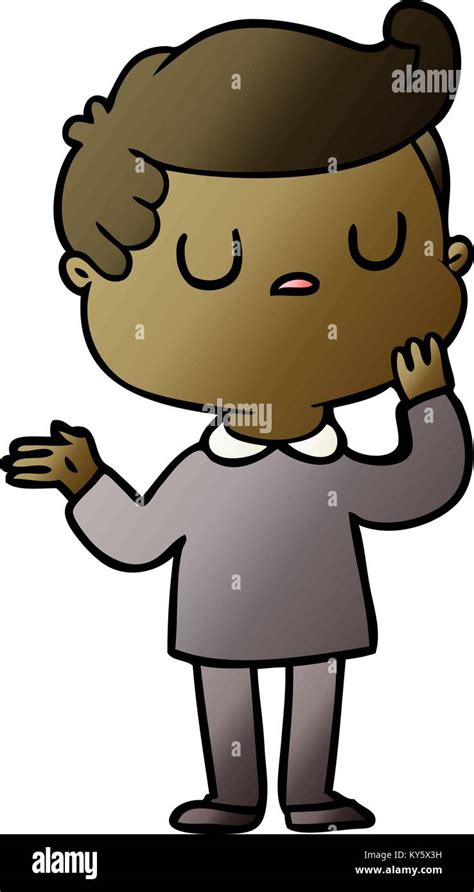 cartoon man wondering Stock Vector Image & Art - Alamy