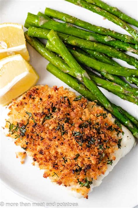 Crispy Baked Cod With Panko Breadcrumbs