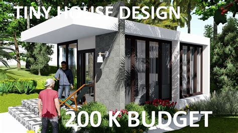 TINY HOUSE DESIGN 200K BUDGET - YouTube