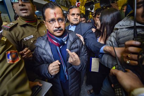 Delhi Assembly Elections 2020 | Delhi polls: Kejriwal casts vote, hopes to form govt again ...