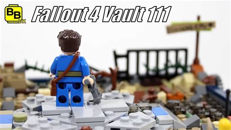 LEGO FALLOUT 4 VAULT 111 DISPLAY MOC - YouTube