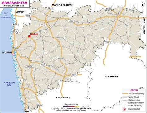 Where is Nashik Located in India | Nashik Location Map,Maharashtra