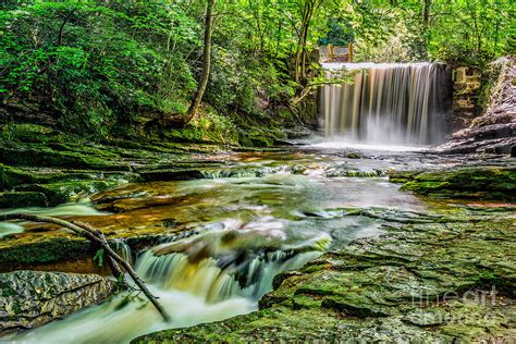 Nant Mill Waterfall Photograph by Adrian Evans