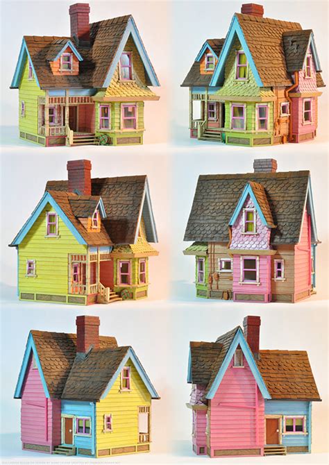 worth 1000 words: rainbow houses - Small for Big