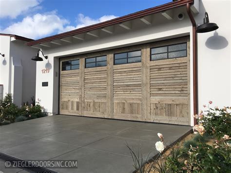 Farmhouse Wood Garage Doors - Ziegler Doors, Inc.