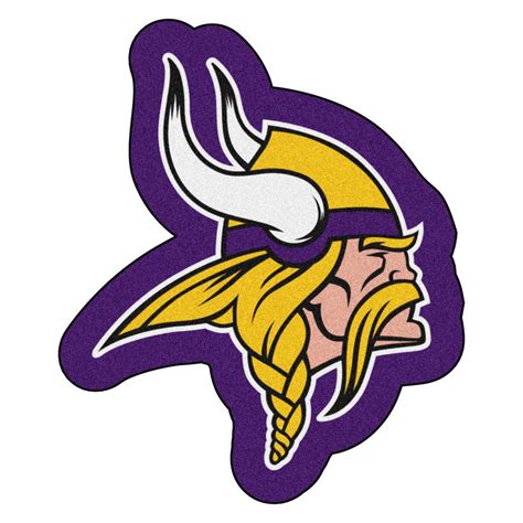 FANMATS NFL - Minnesota Vikings Mascot Mat 30.15 in. x 36 in. Indoor Area Rug-20977 - The Home Depot