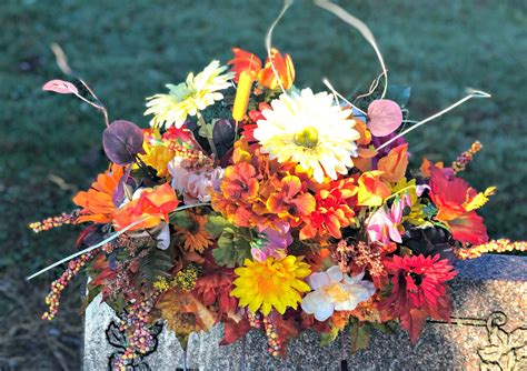 Cemetery Saddle Spring Easter Saddle | Etsy | Flower display, Cemetery ...