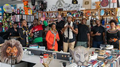 The Cast of "The Lion King" Performs an Amazing Tiny Desk Concert