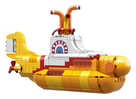 Lego introduces The Beatles inspired Yellow Submarine set with four mini-figures