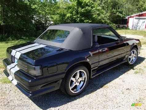 1985 Black Ford Mustang GT Convertible #107660137 Photo #4 | GTCarLot.com - Car Color Galleries