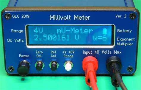 Millivolt Meter Version 2 - Barbouri's Electronics Projects