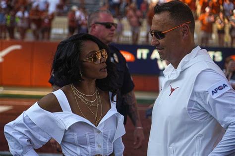 Texas Coach Steve Sarkisian, Ex-Wife Turns Heads After Blowout Win ...