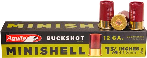 AGUILA 12 Gauge Mini Shells Buckshot #4/#1 Box of 20 Rounds 1CHB1288 - 11249412 | Wholesale Hunter