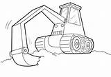 Excavator coloring Pages  ColoringLib sketch template