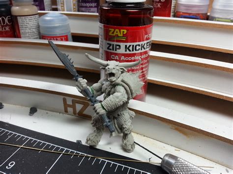 Mierce Miniatures - Minotaurs/Chaos Ogres WIP part 3 - Wargaming Hub