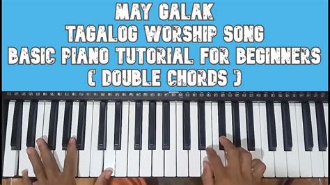 May Galak - Double Chord Piano Tutorial for beginners Chords - Chordify