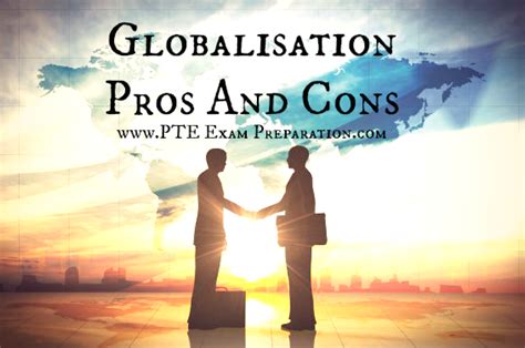 Essay on Increasing Global Trade Products - Globalization Pros And Cons