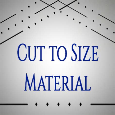 cut to size material – Country Plastics