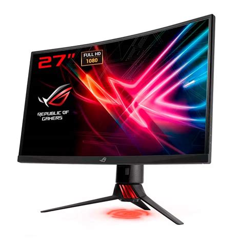 Monitor Gamer Asus Curvo Rog Strix Xg27vq Rgb 144hz 1ms 27'